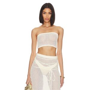 New LPA Soline Midi Top in Ivory, Size S